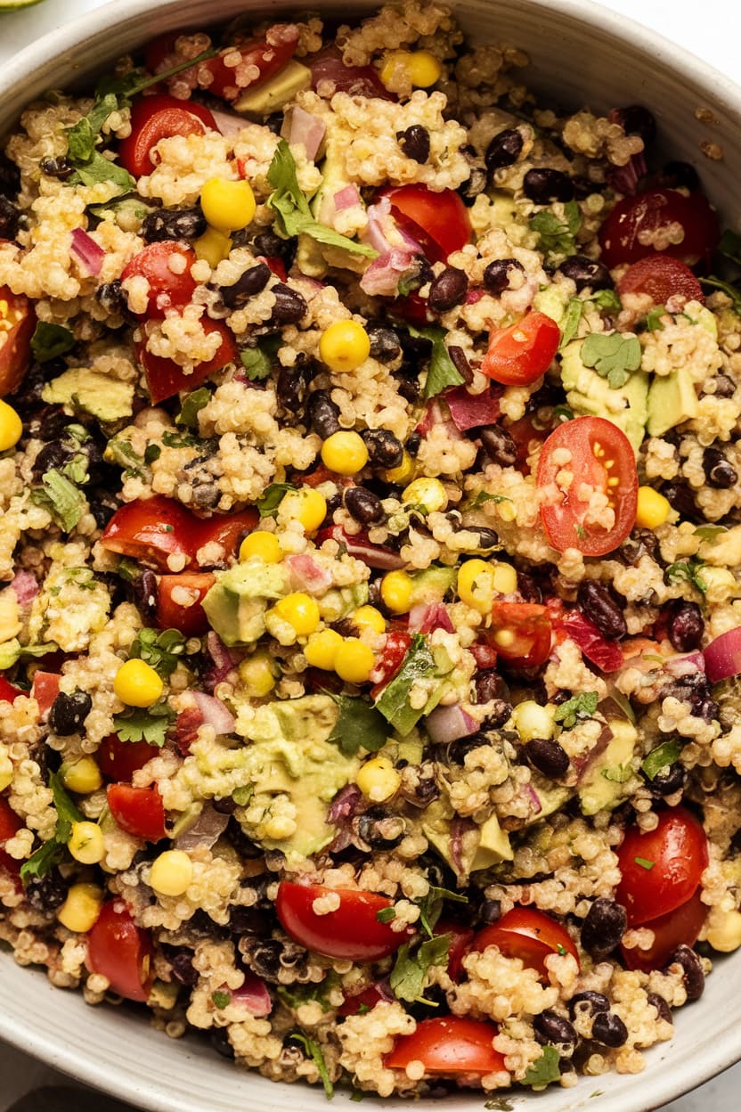 Southwestern Quinoa Salad with Black Beans