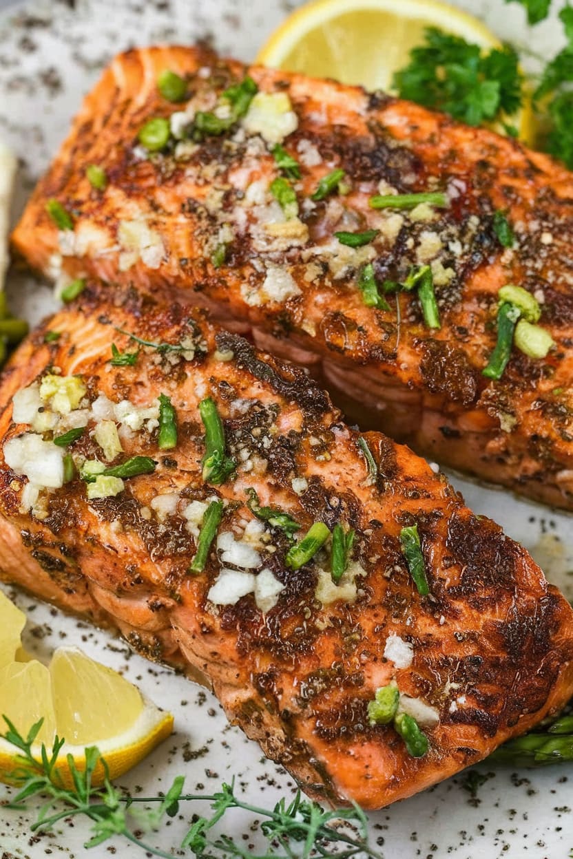 Air Fryer Salmon