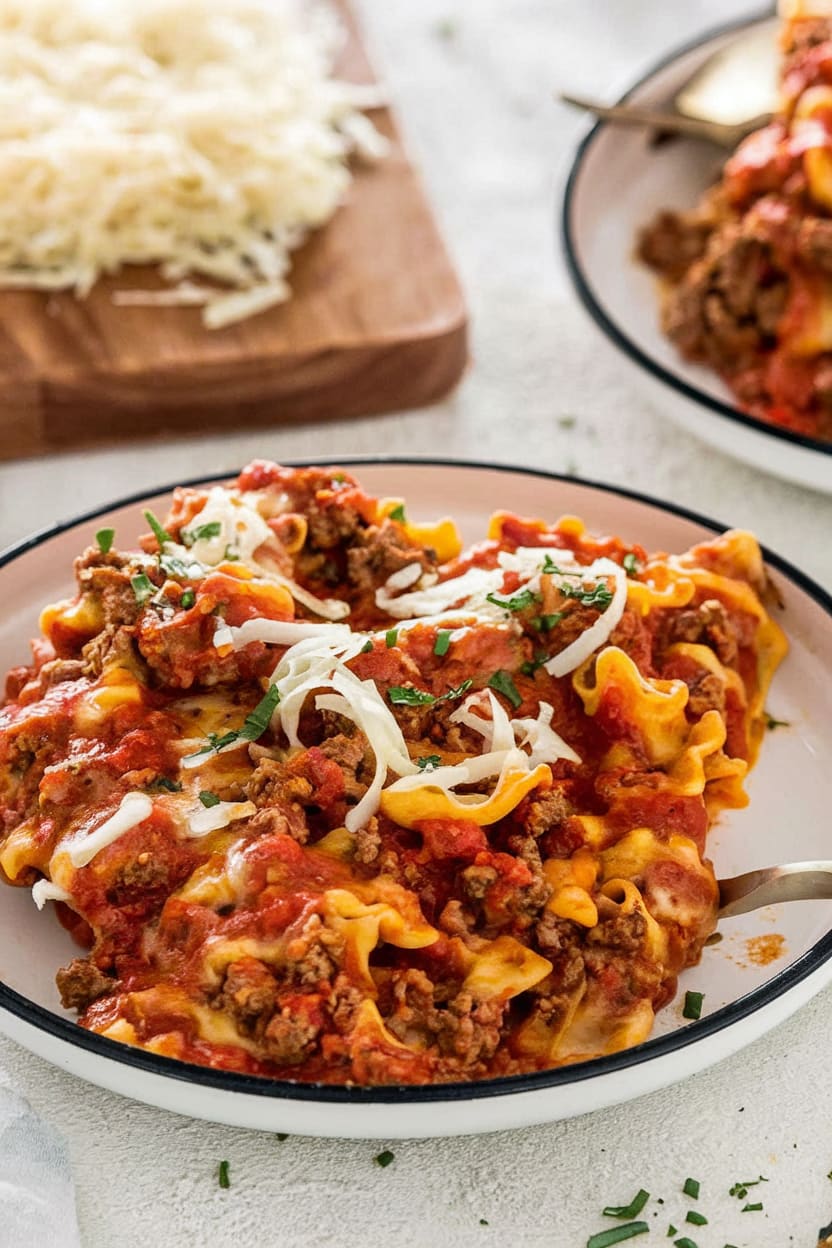 Hamburger Helper Lasagna
