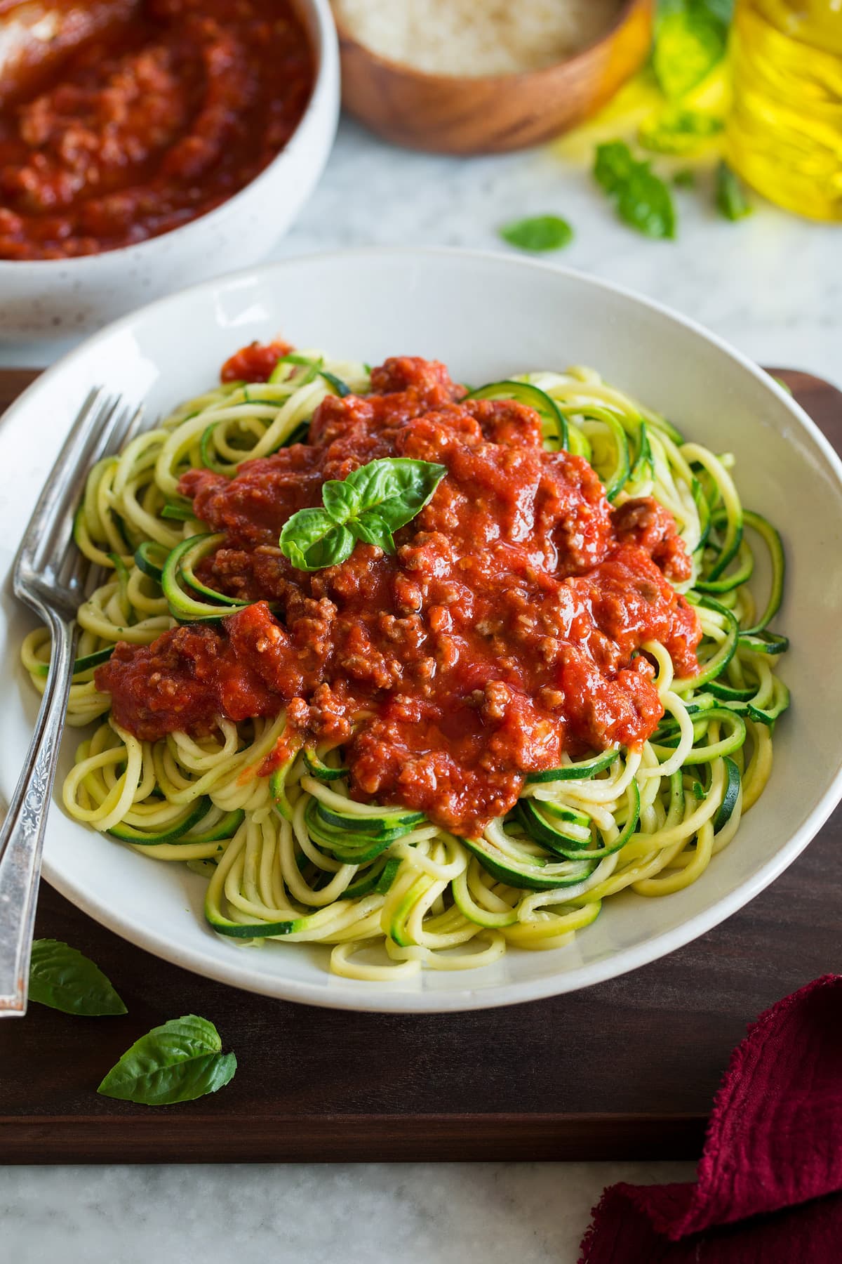 Zucchini Noodles Pasta