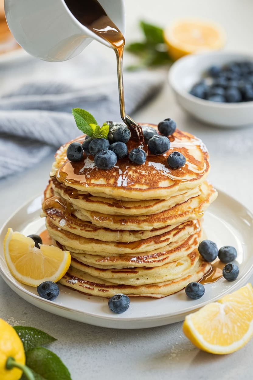 Lemon Ricotta Pancakes