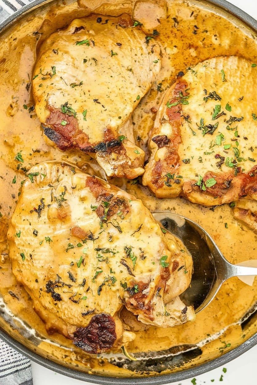 Smothered Pork Chops Recipe