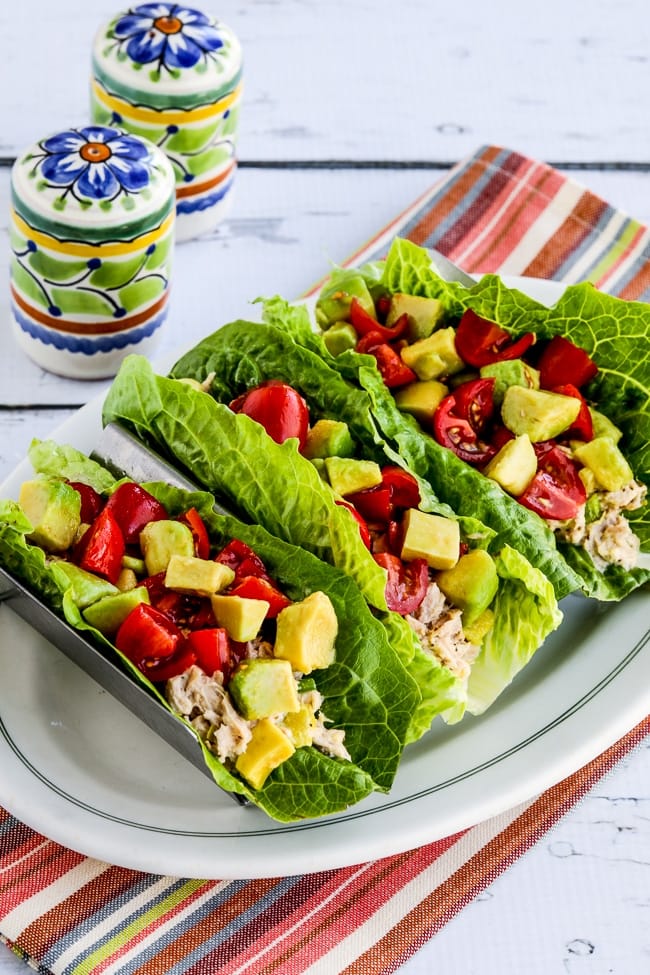 Tuna Salad Lettuce Wraps Recipe