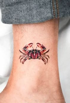zodiac crab tattoo