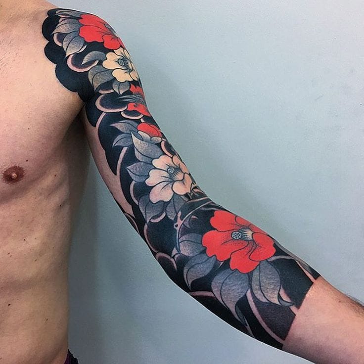 detailed tsubaki tattoo