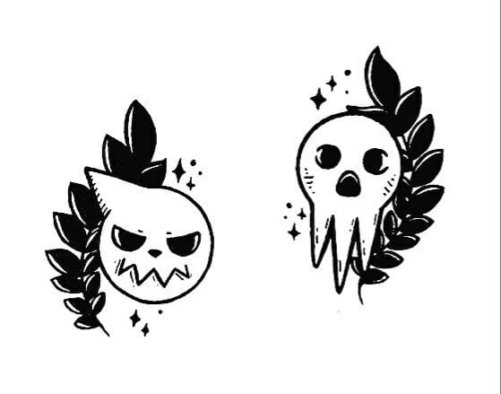 simple soul eater tattoo
