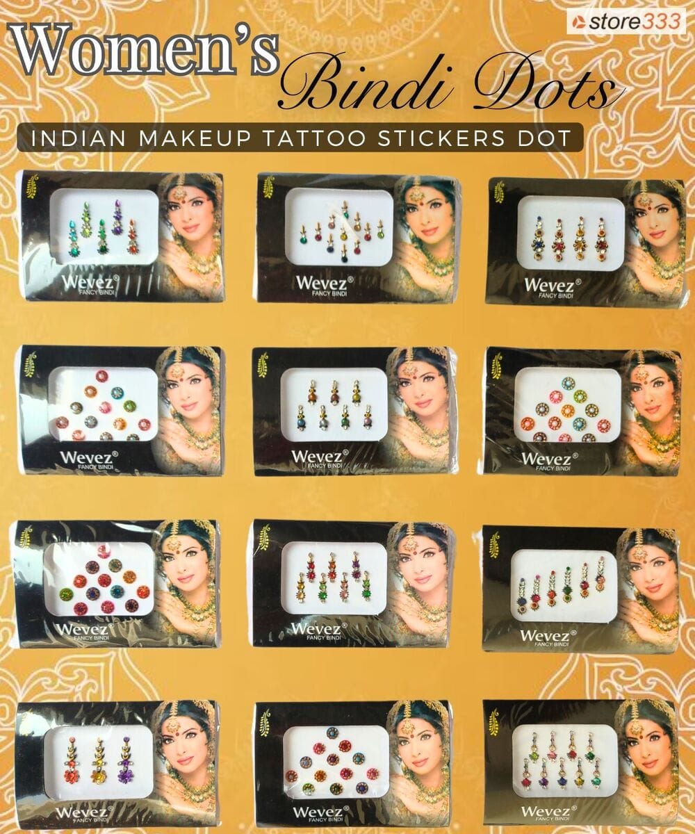 an Indian tattoo with a bindi dot