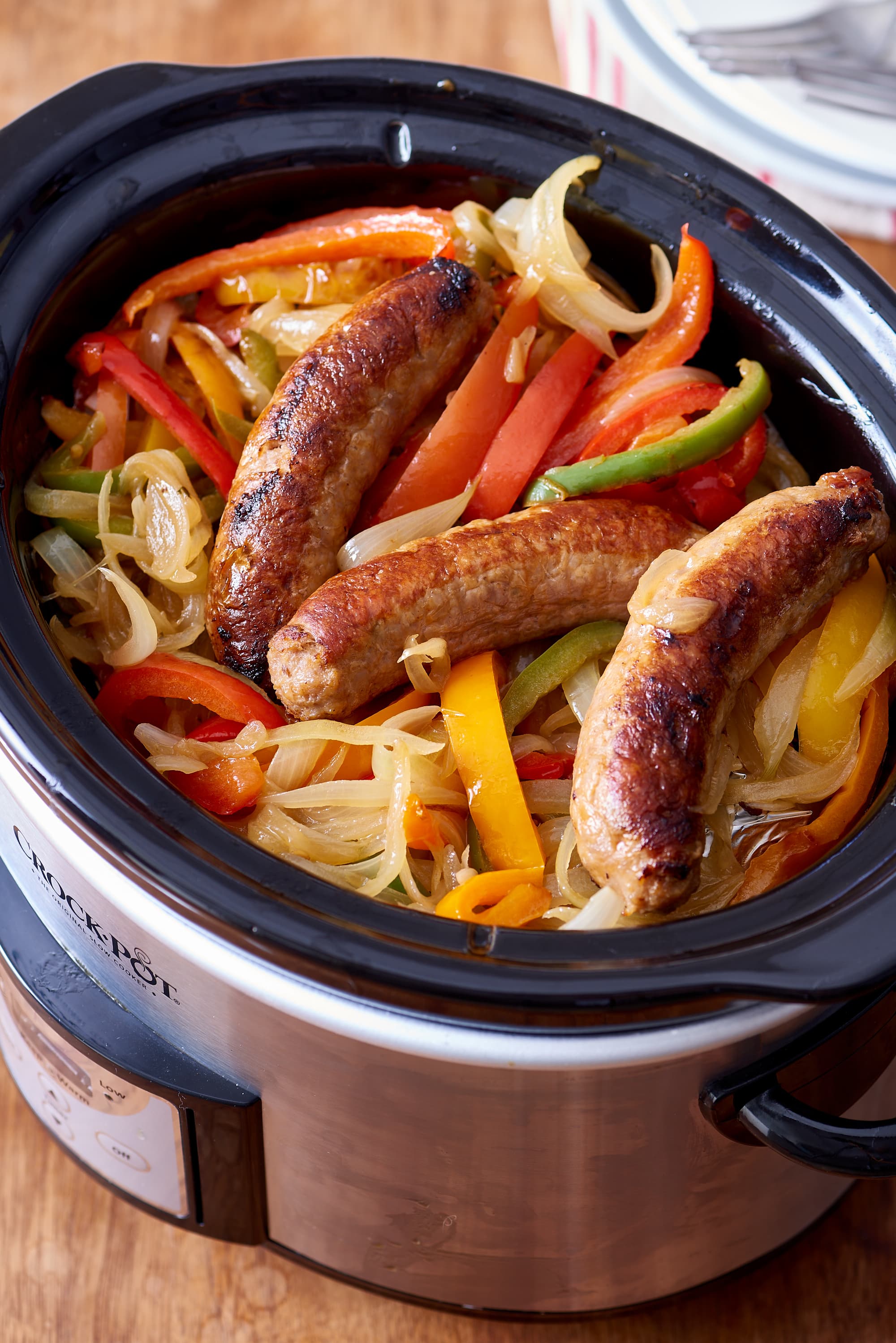 Sausage and Peppers Crockpot Recipe