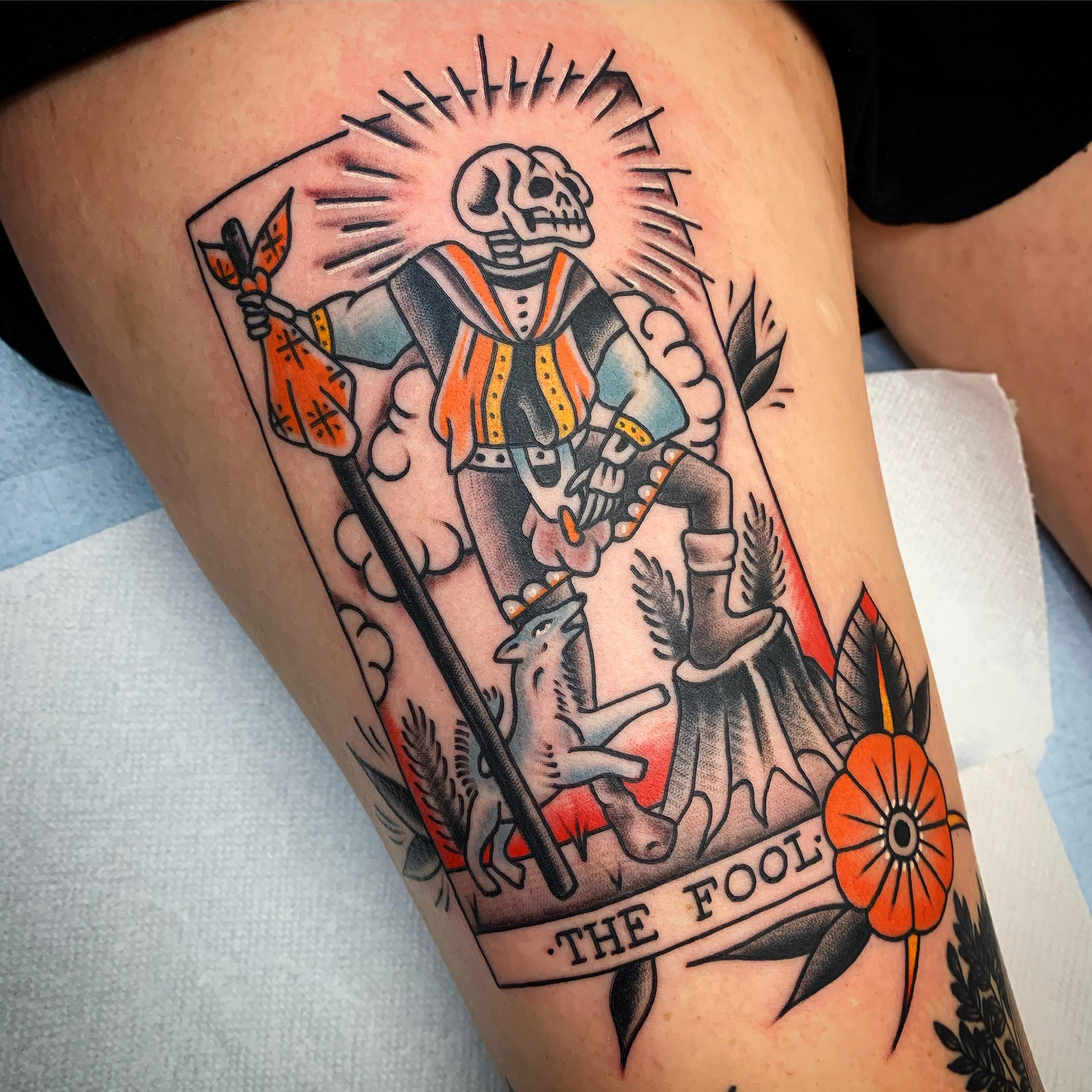 the fool tarot tattoo