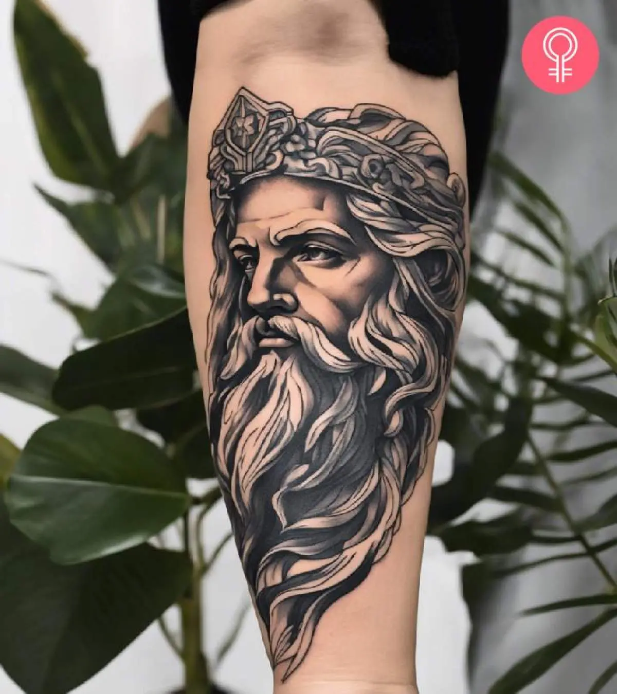 majestic zeus arm tattoo