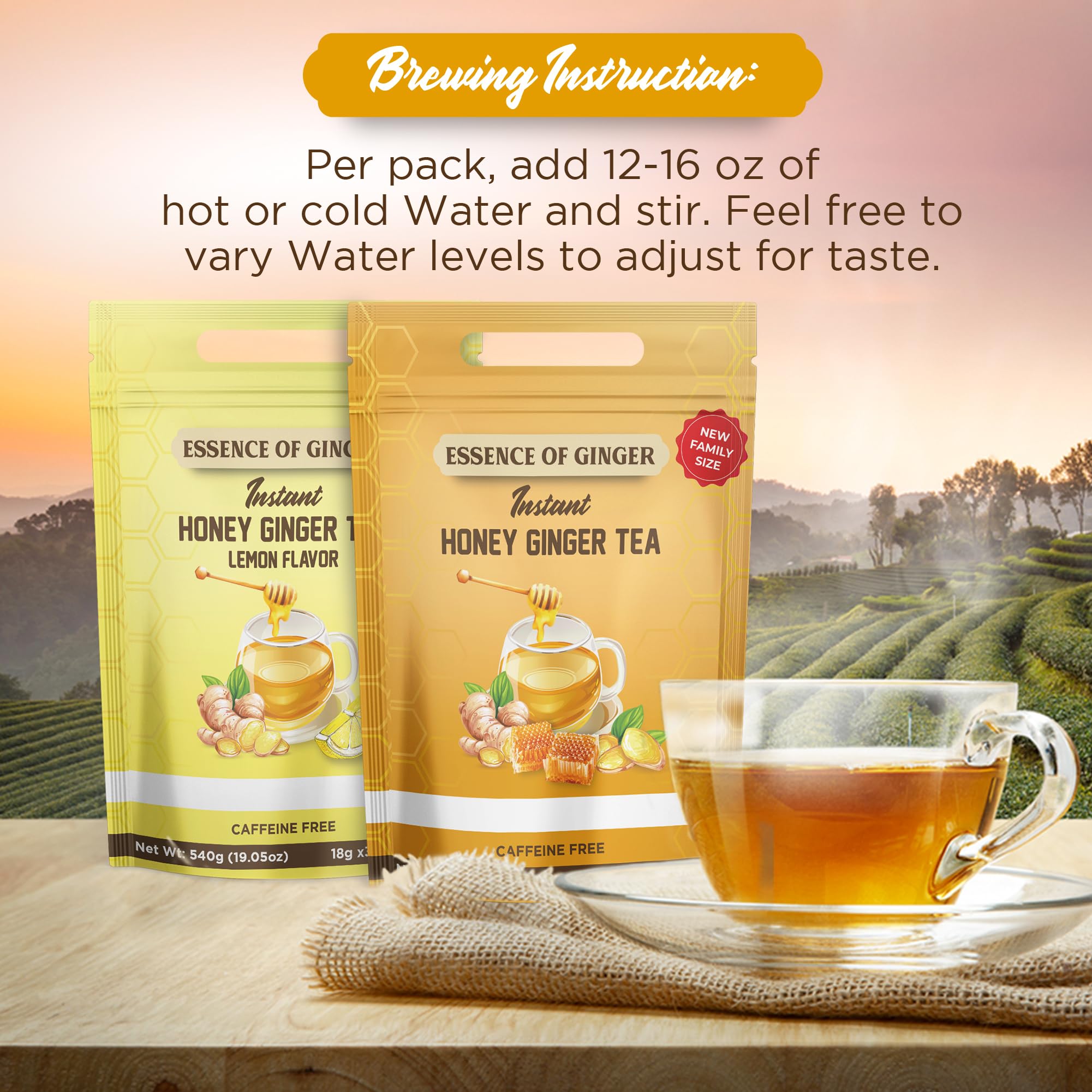 Ginger Tea with Honey Recipe