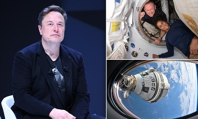 NASA chooses Elon Musk's SpaceX to rescue astronauts stranded on ...