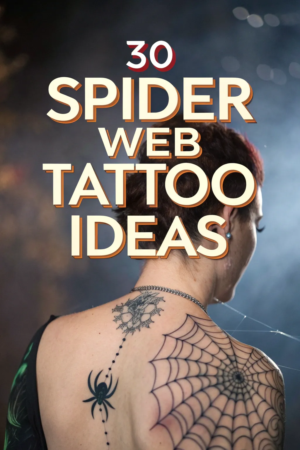 30 Spider Web Tattoo Ideas