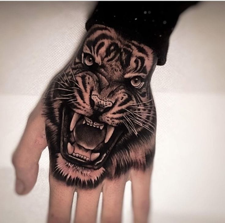fierce tiger tattoo