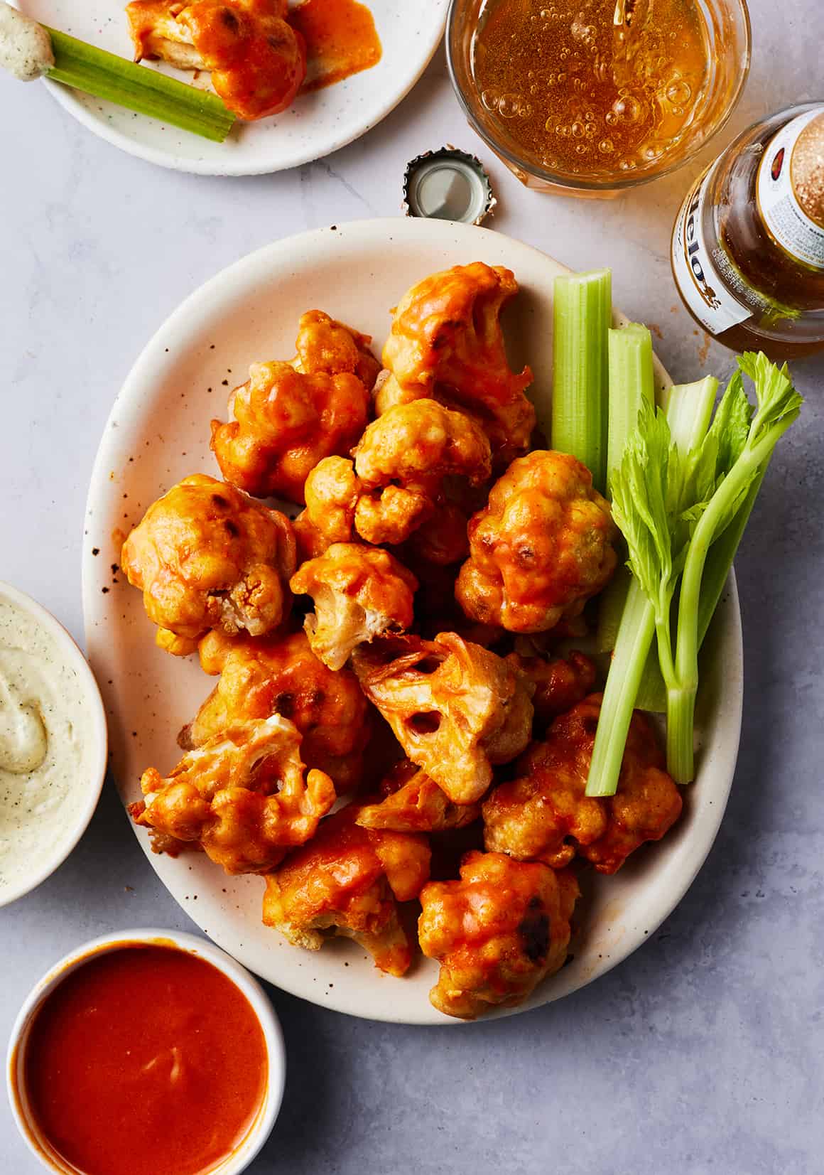 Air Fryer Buffalo Cauliflower Recipe