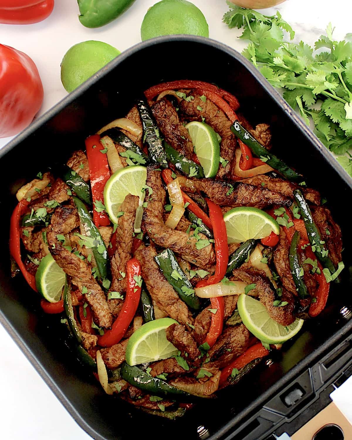 Air Fryer Steak Fajitas Recipe