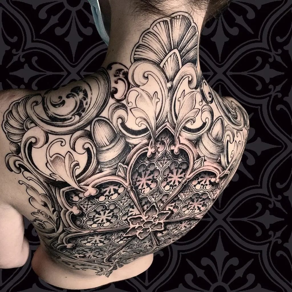 traditional baroque tattoo