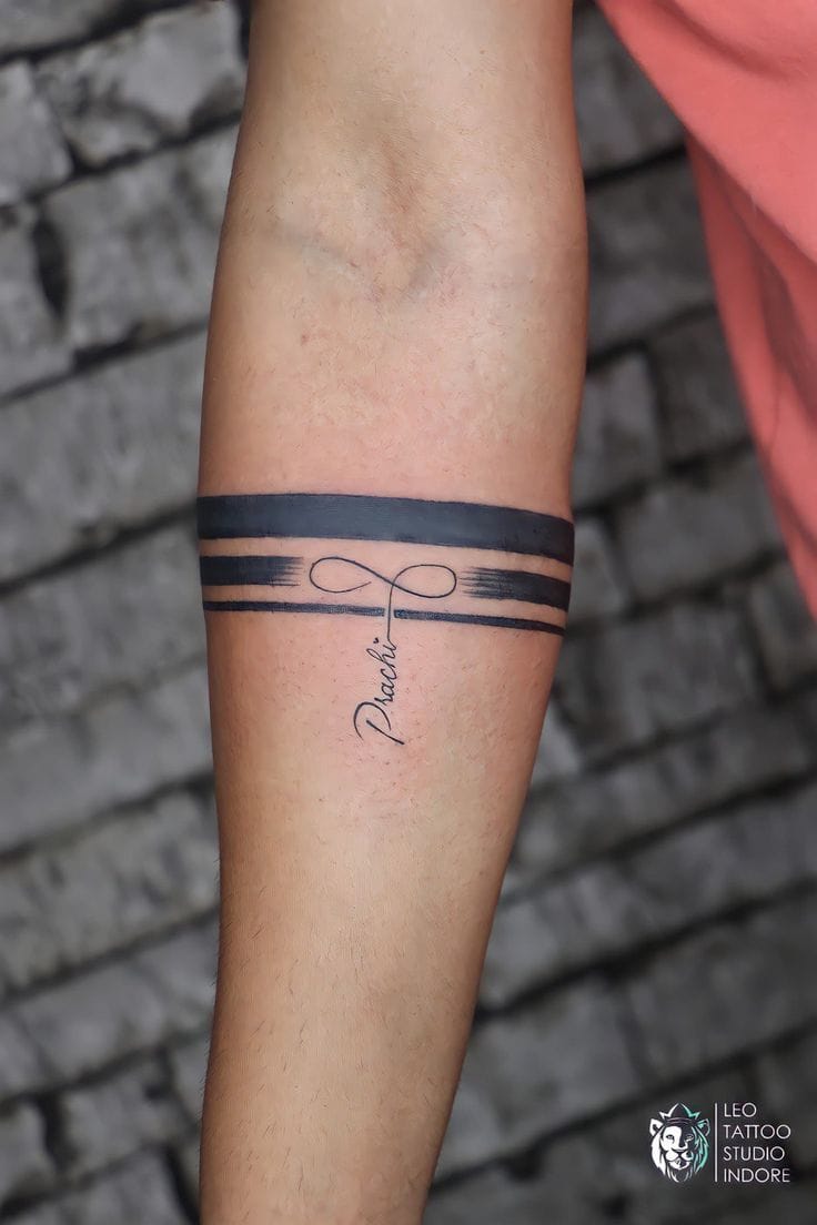 infinity armband tattoo