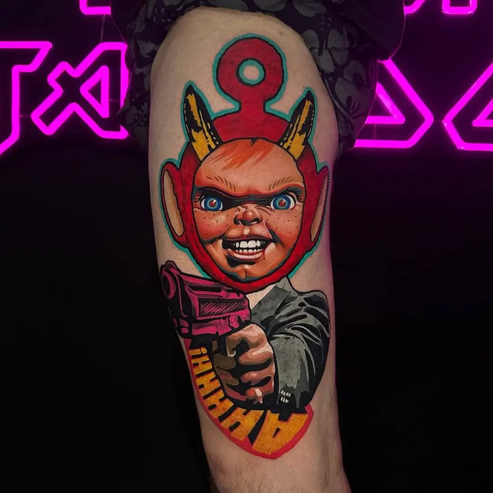 voodoo chucky tattoo