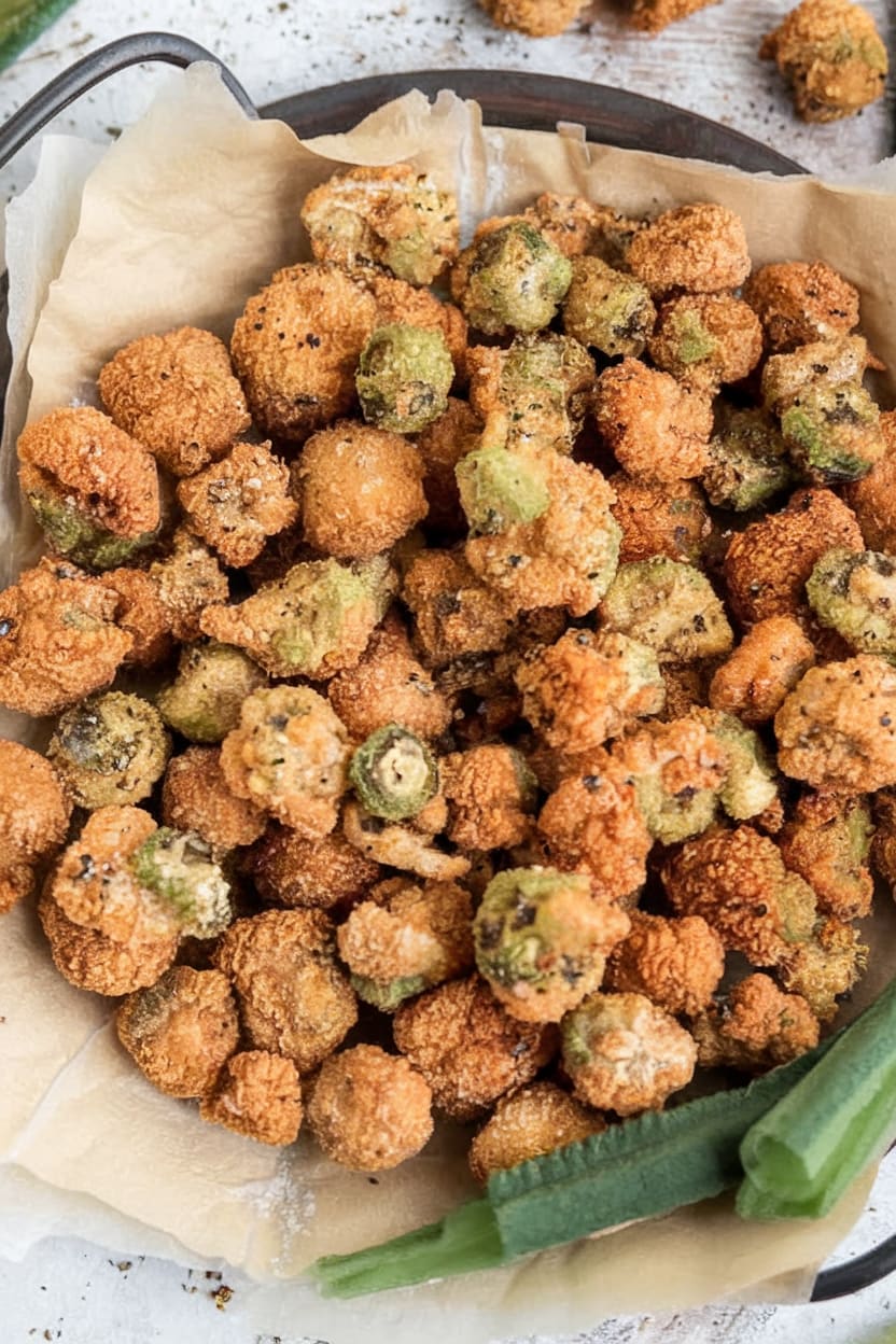 Southern Fried Okra Recipe