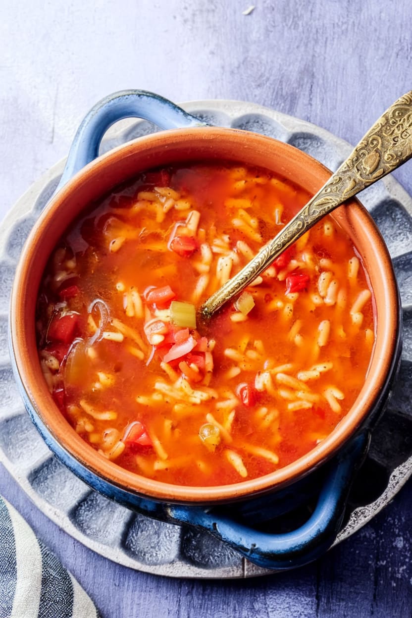 Tomato Rice Soup