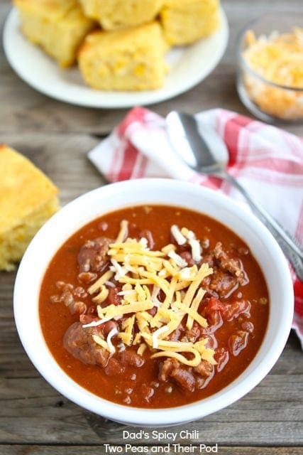 Dad's Legendary Chili Recipe