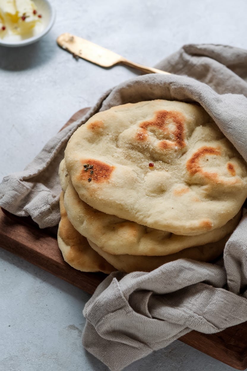Easy Soft Flatbread (No Yeast)