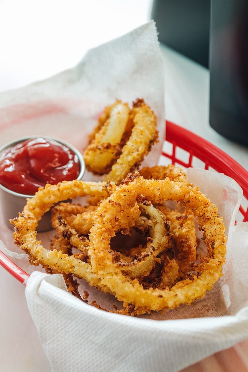 Crispy Air Fryer Onion Rings
