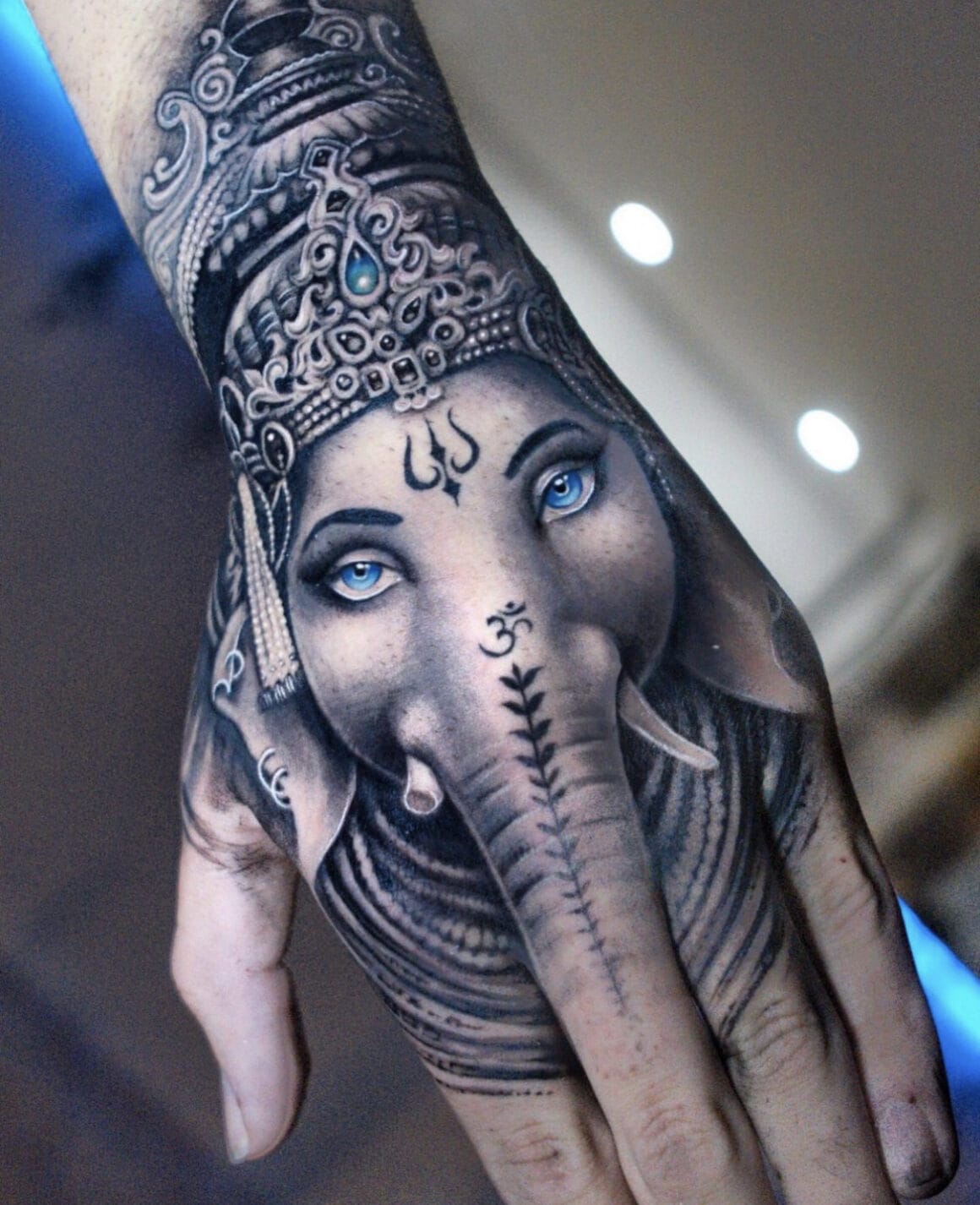 ganesh elephant tattoo