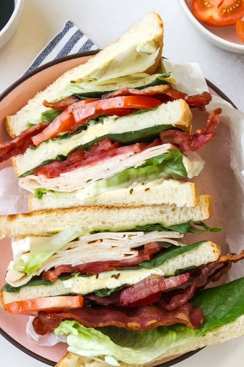 Triple-Decker Club Sandwich