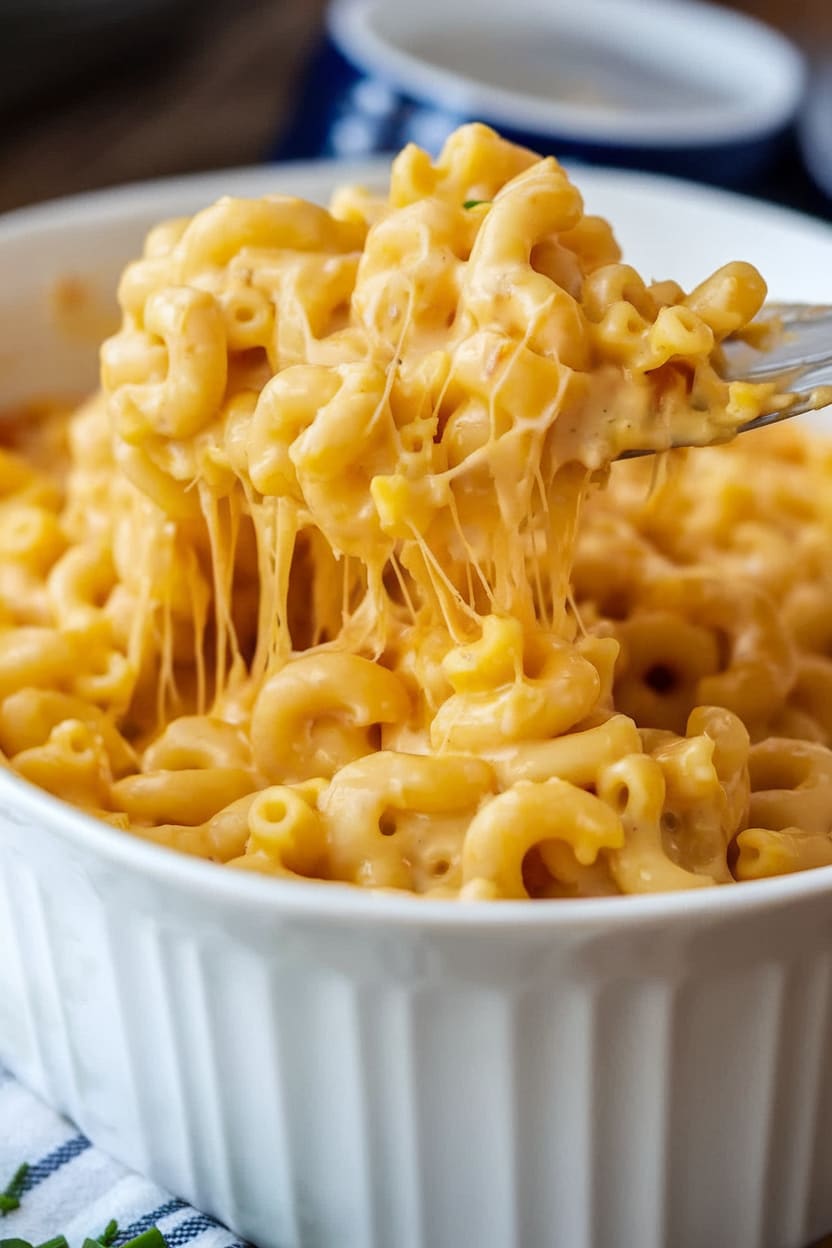 Super Cheesy and Easy Mac and Cheese