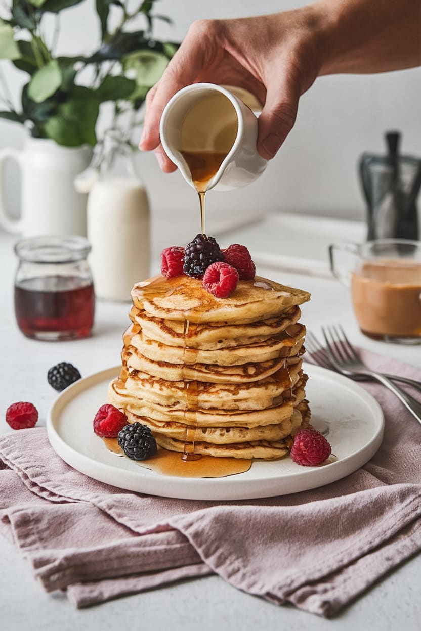 Fluffy Buttermilk Pancakes