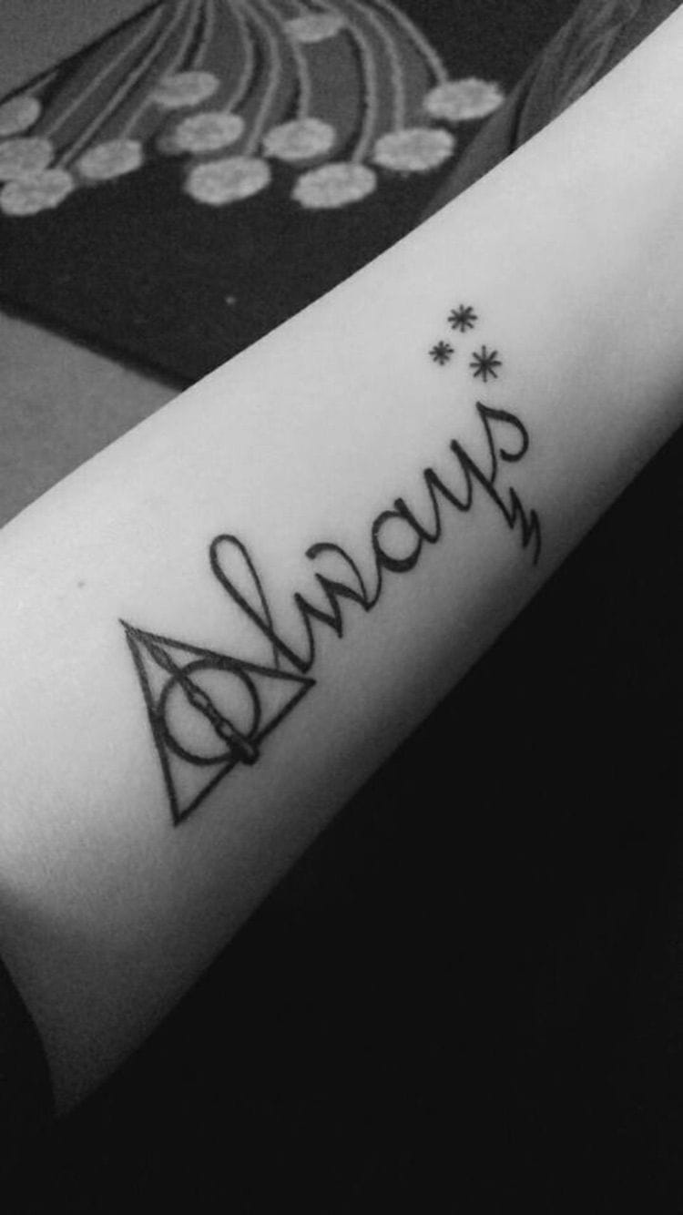 always harry potter tattoo