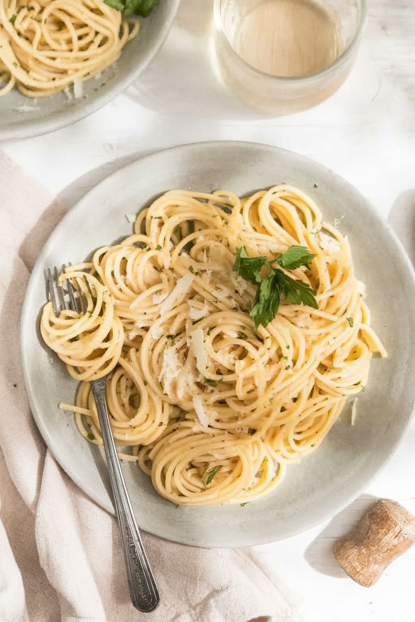 15-Minute Garlic Butter Pasta