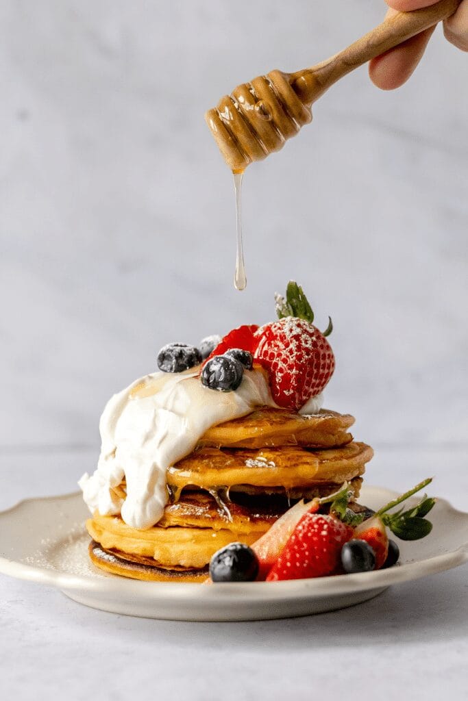 Lemon Ricotta Pancakes Recipe