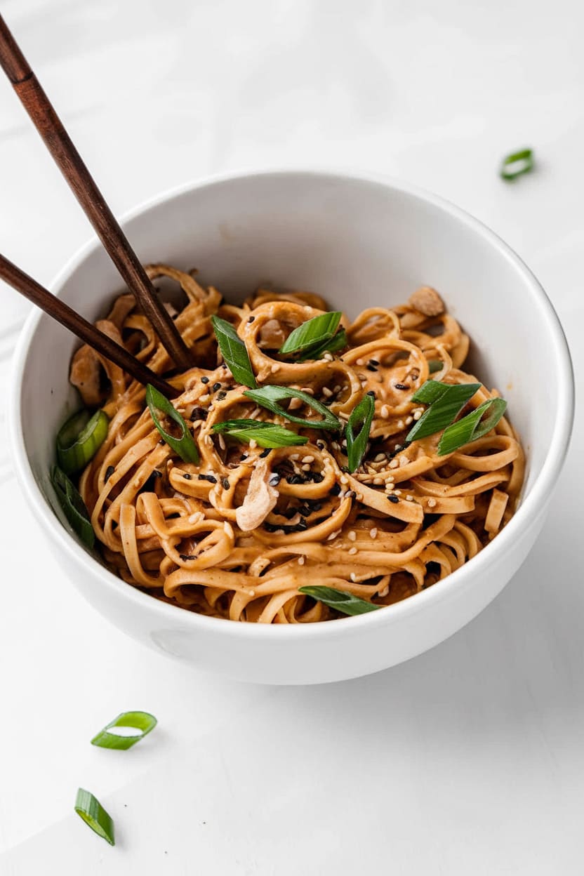 Easy Peanut Butter Noodles