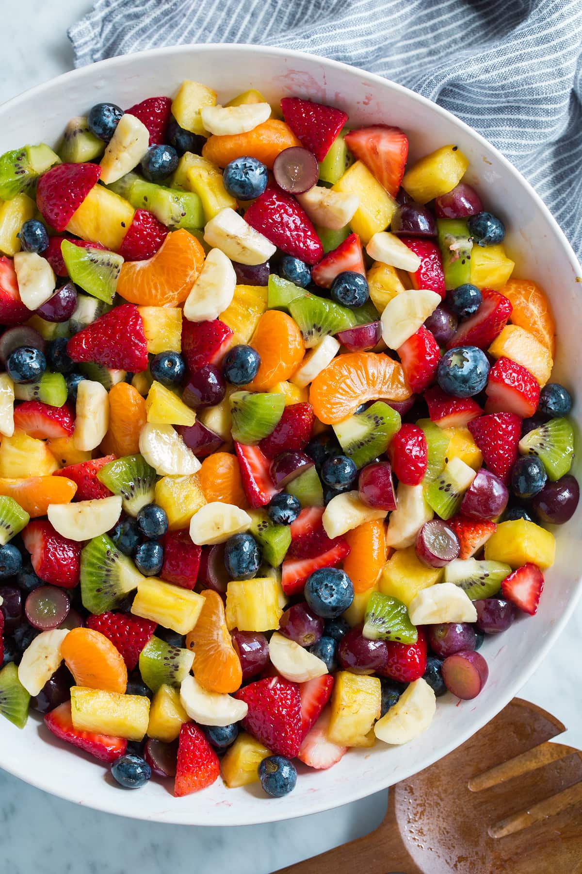Fruit Salad with Honey-Lime Dressing Recipe