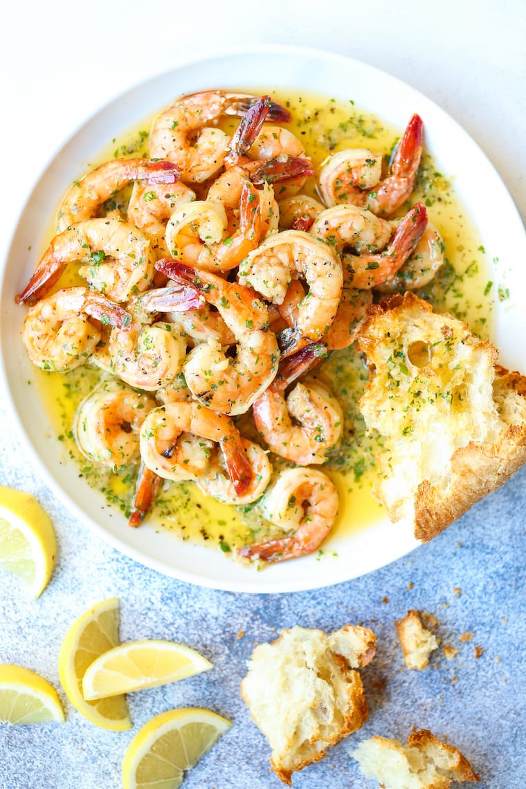Buttery Garlic Shrimp Scampi Recipe