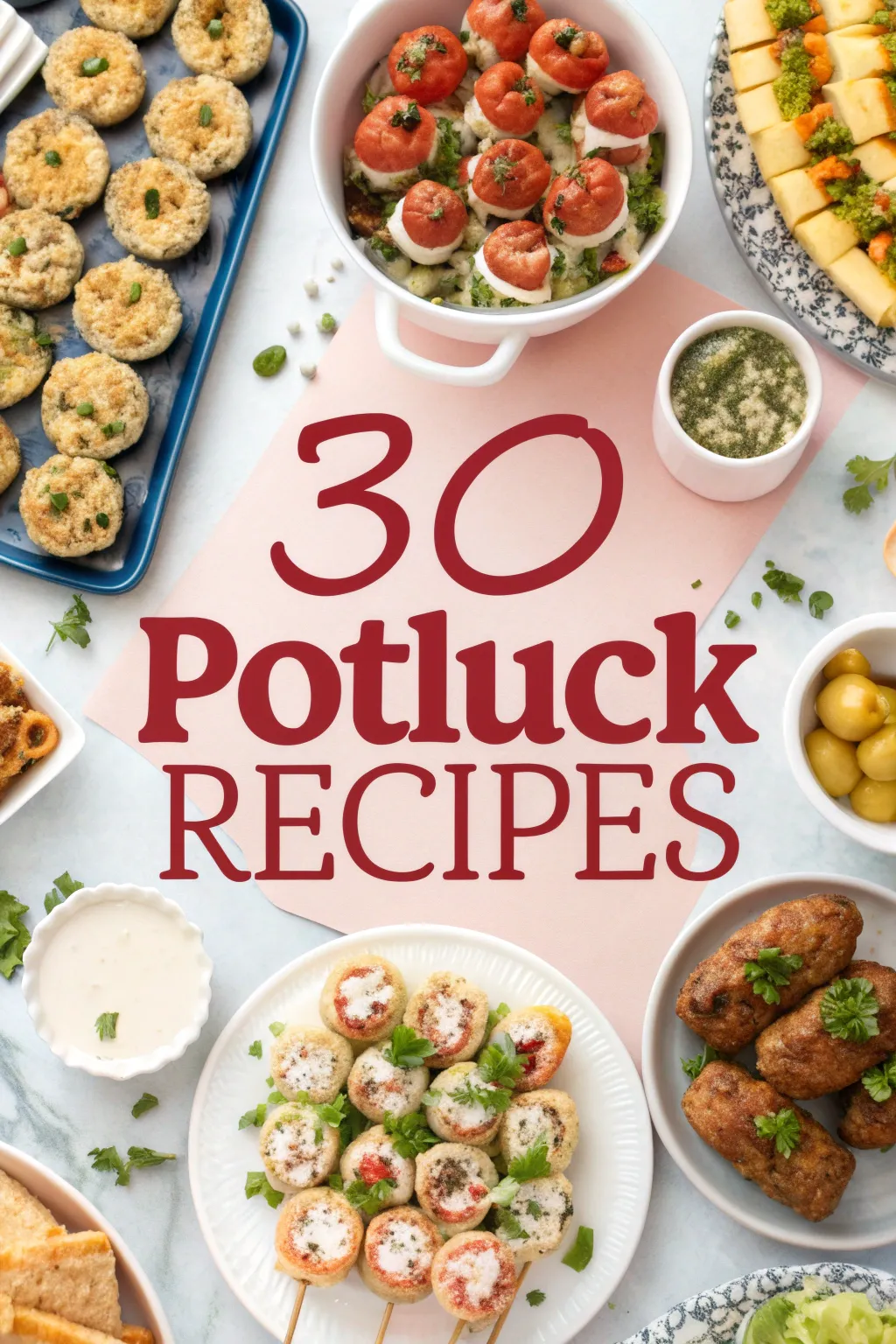 30 Potluck Recipes