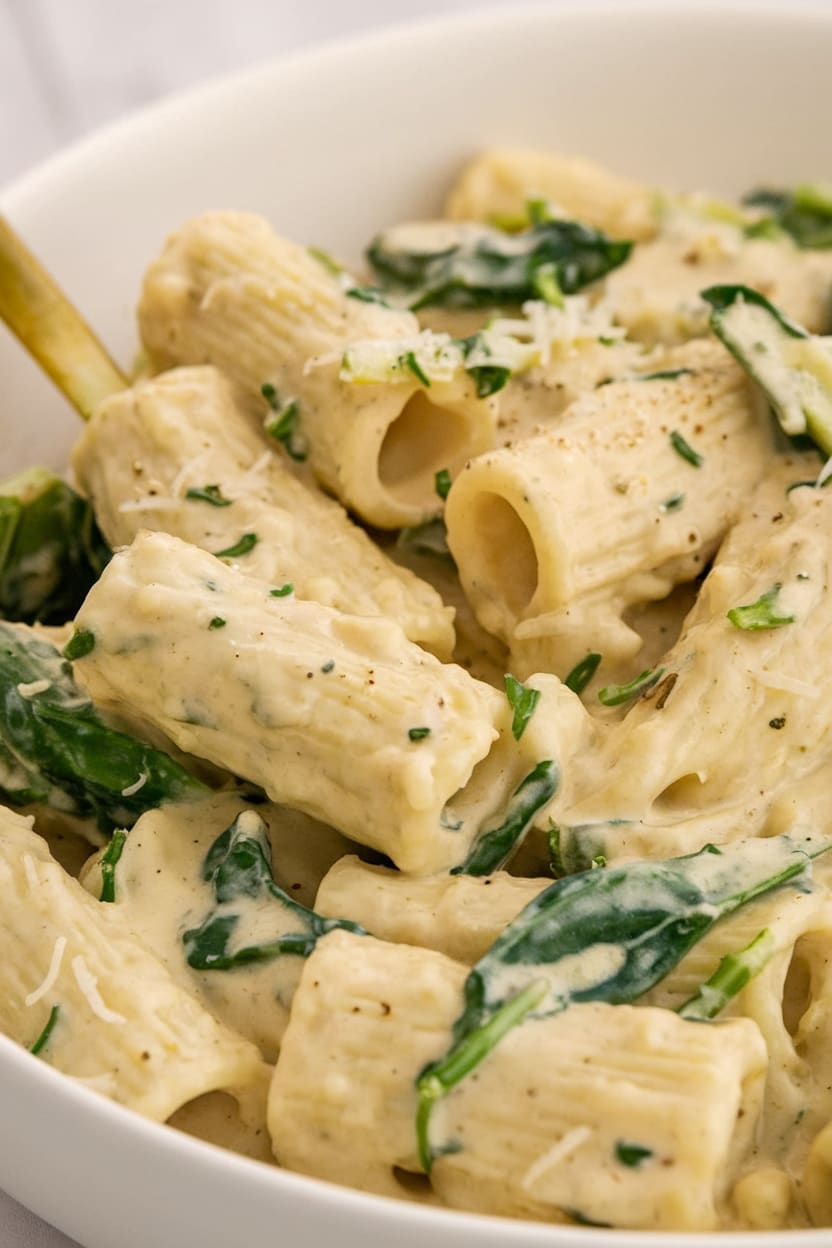 Spinach and Artichoke Pasta