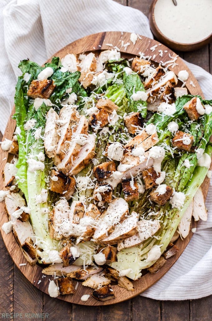 Grilled Chicken Caesar Salad Recipe