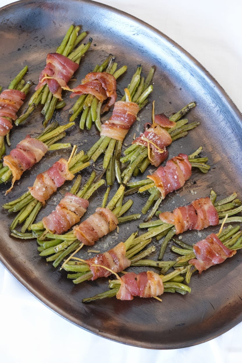 Bacon-Wrapped Green Bean Bundles