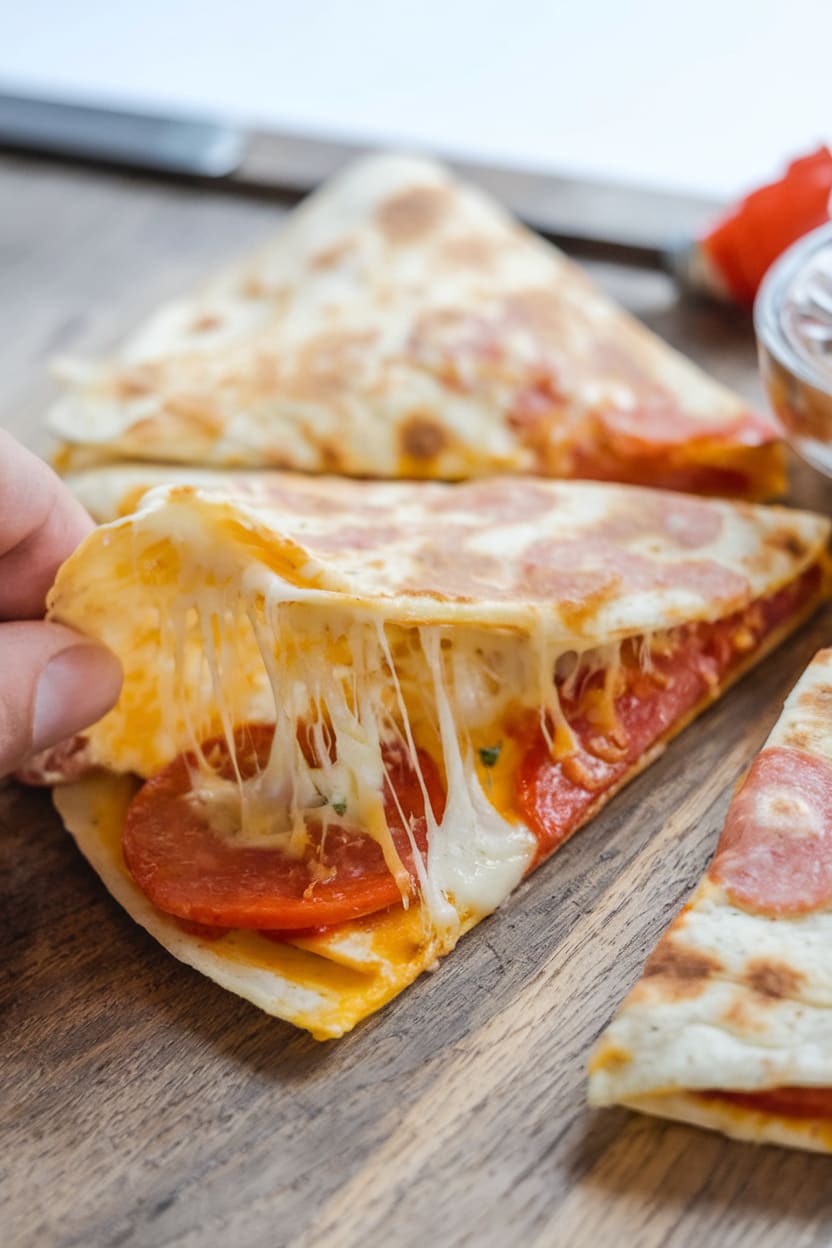 Pizza Quesadillas