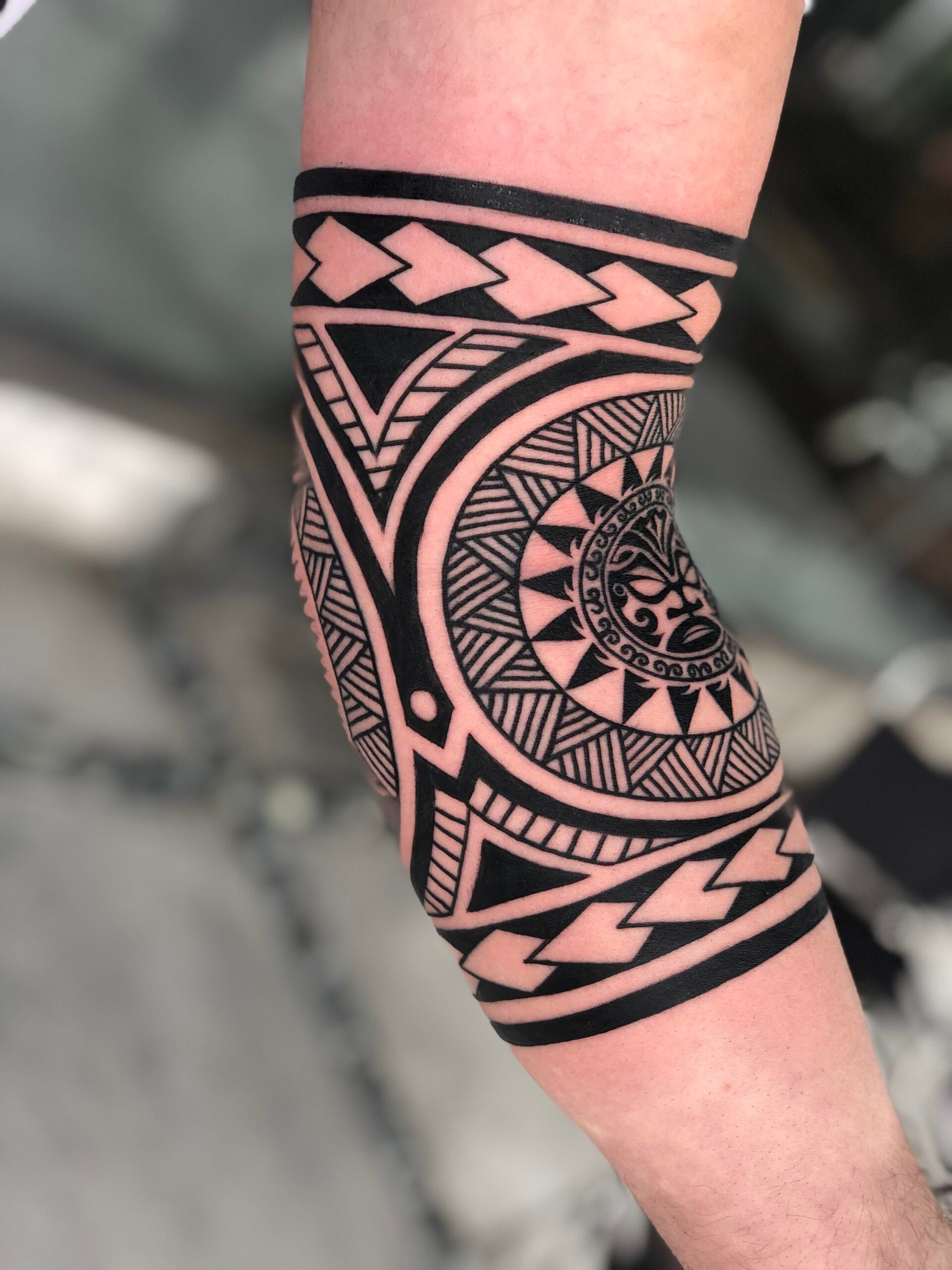 tribal armband tattoo