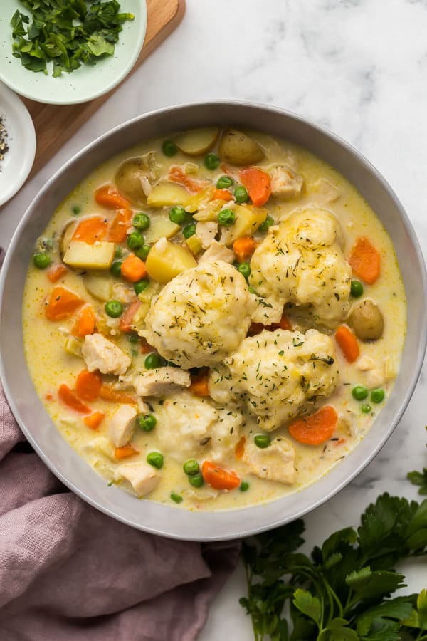 Instant Pot Chicken and Dumplings Recipe
