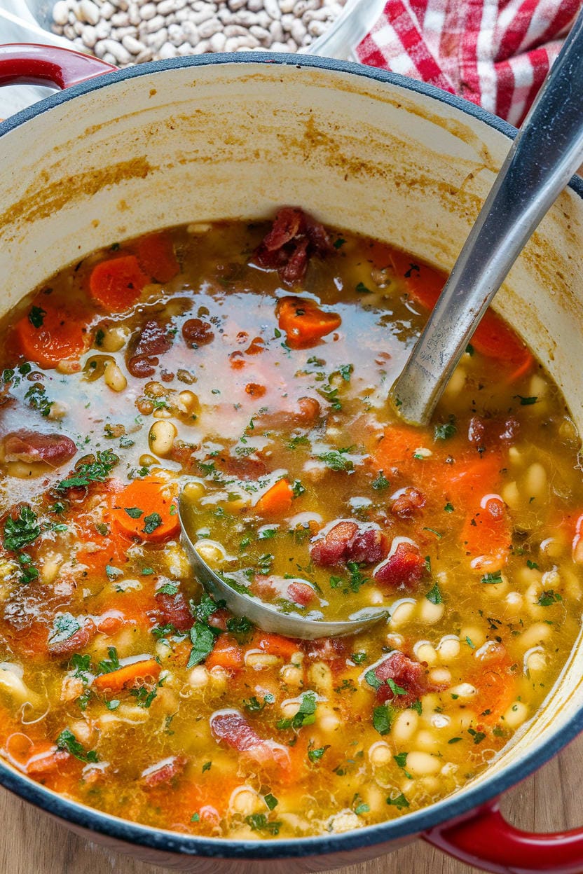 White Bean Soup With Bacon
