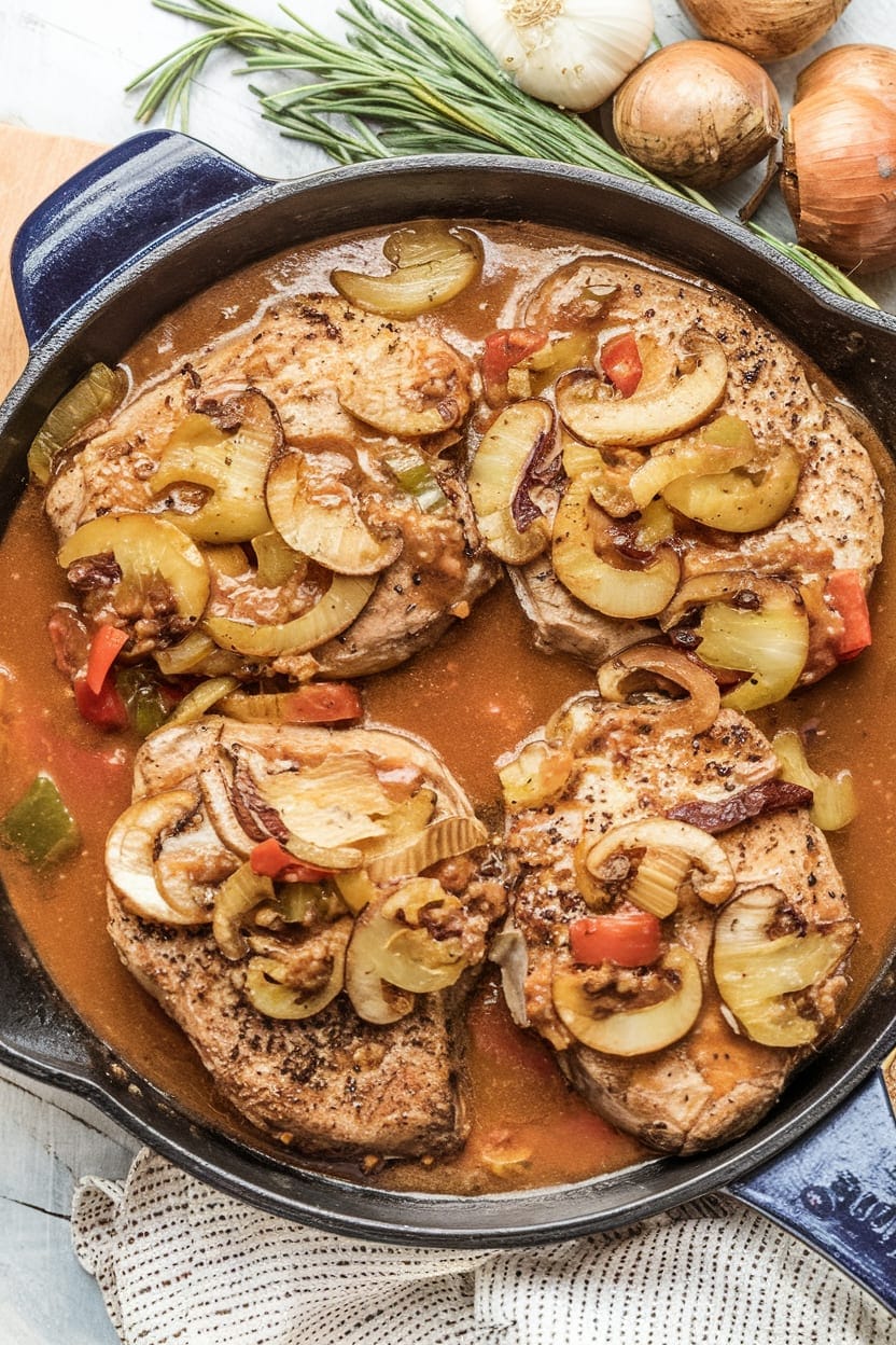Southern Smothered Pork Chops