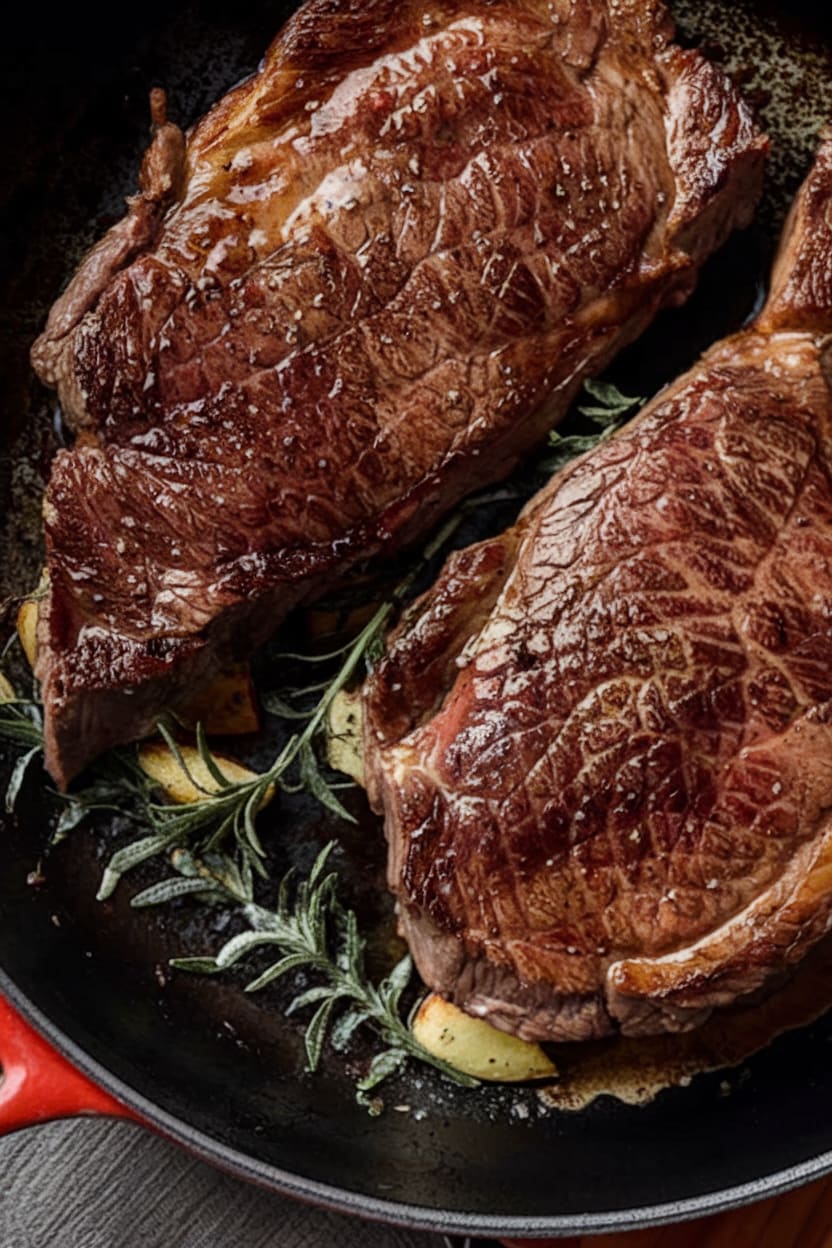Pan-Seared Ribeye