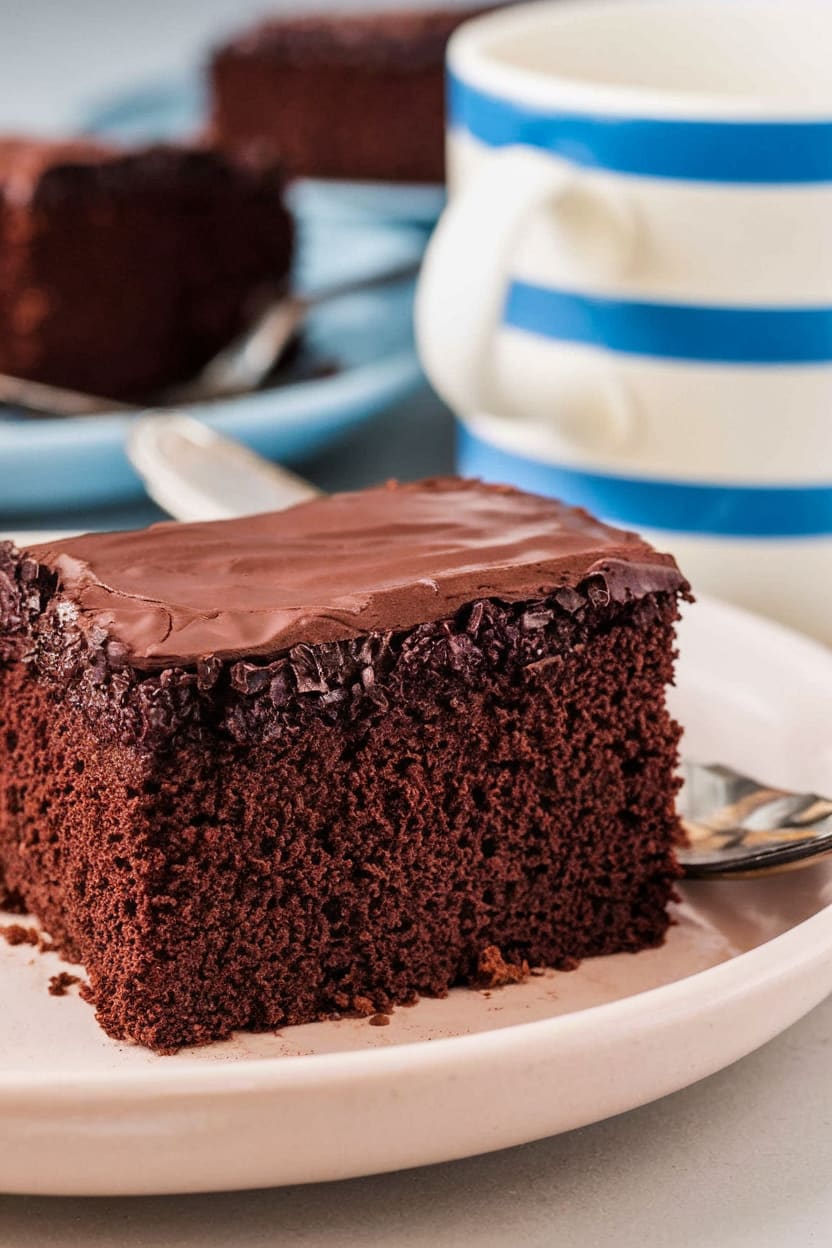 Depression-Era Chocolate Cake