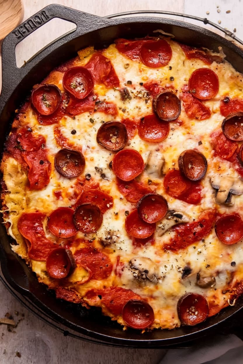 Cast Iron Skillet Pizza